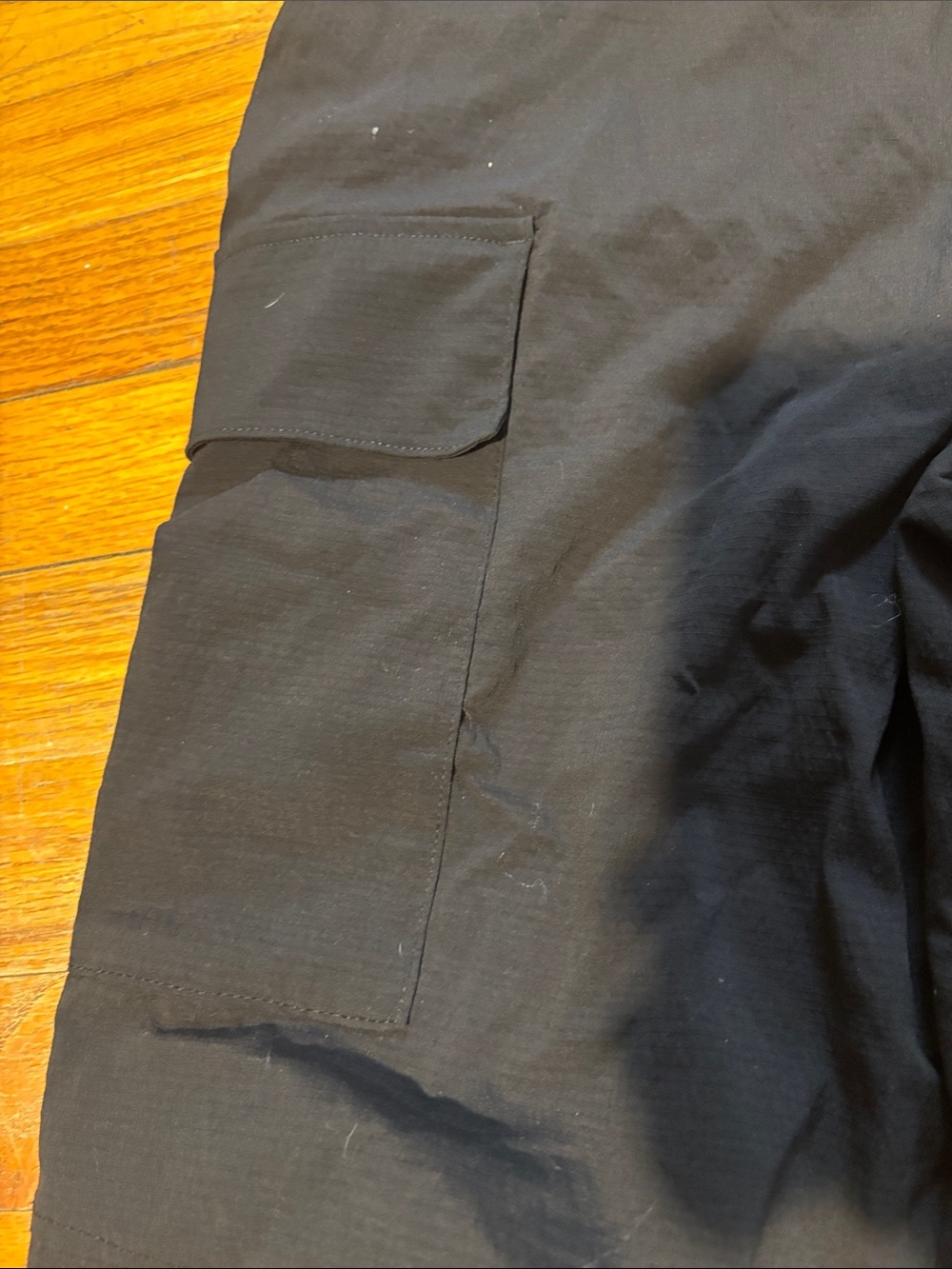 Athleta Black Women's tech Pants with Cargo Pocket - Picture 4 of 9